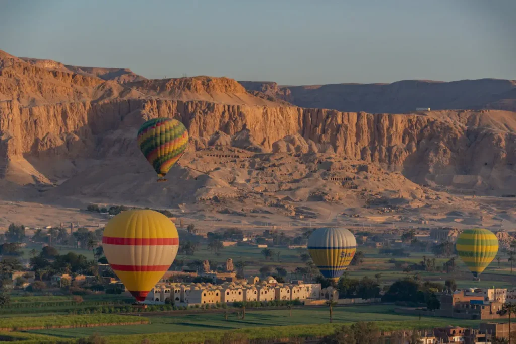 Hot Air Balloon over Luxor